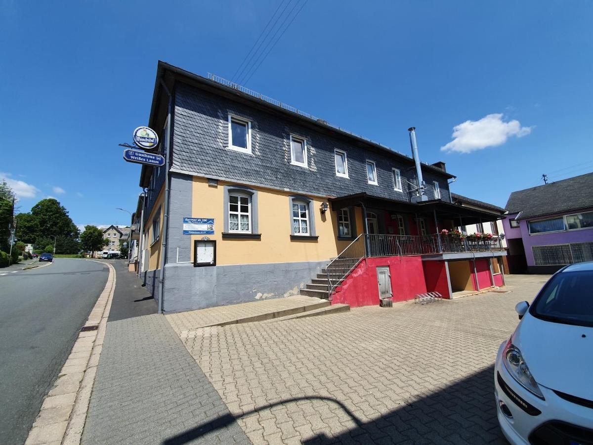 Gästehaus Weißes Lamm Nordhalben Exterior foto