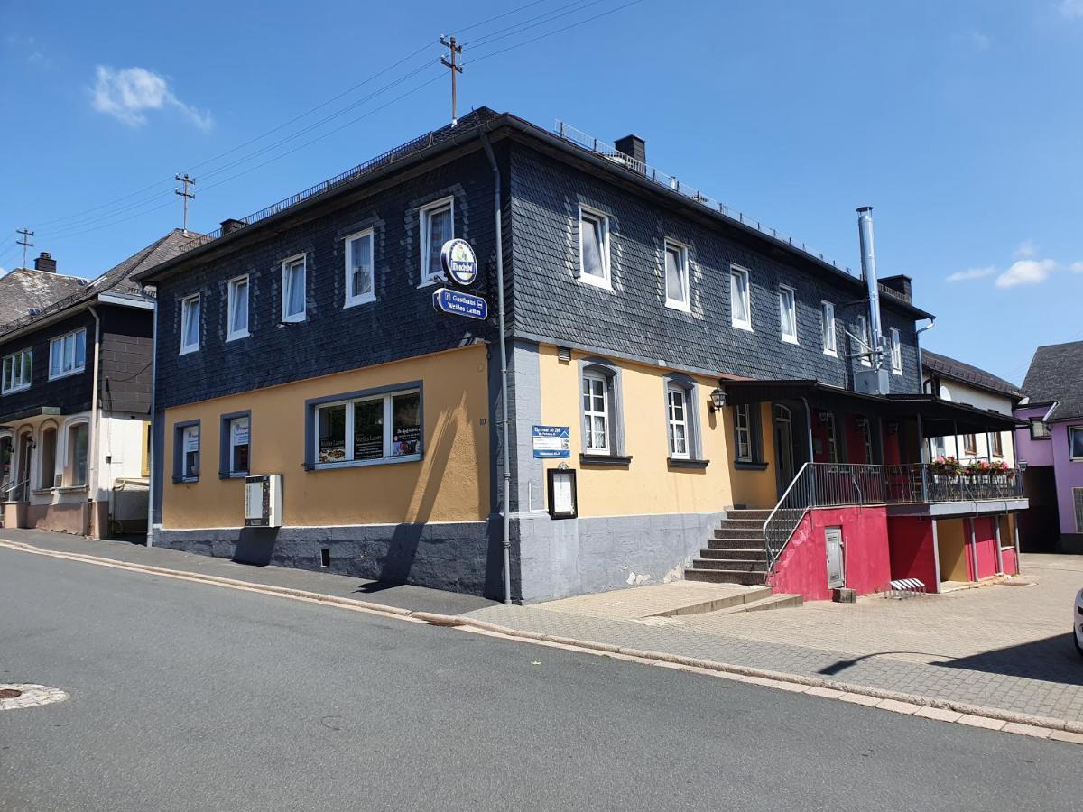 Hotel Gästehaus Weißes Lamm Nordhalben Exterior foto